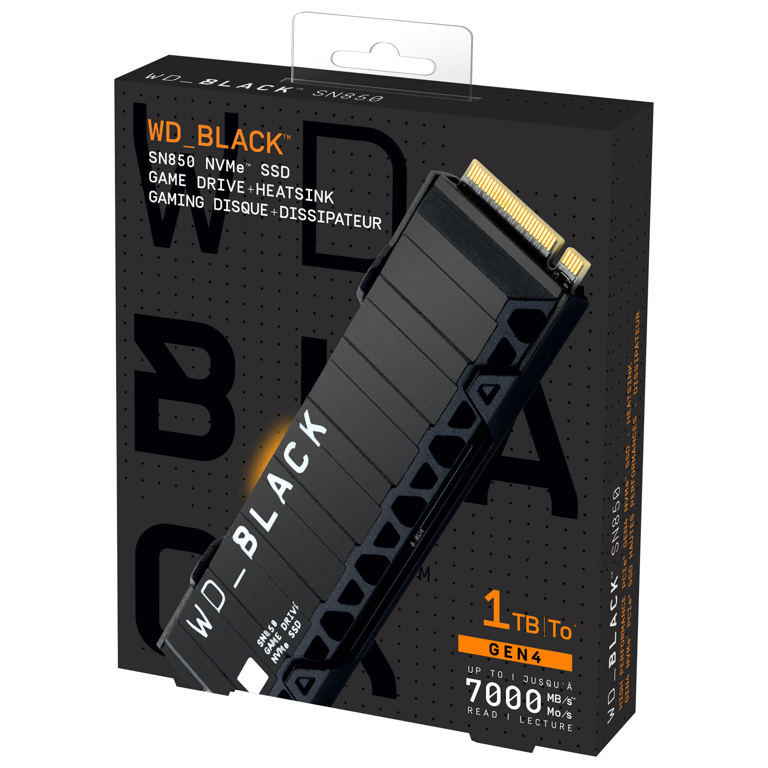  SSD WD BLACK SN850 Heatsink 1TB 