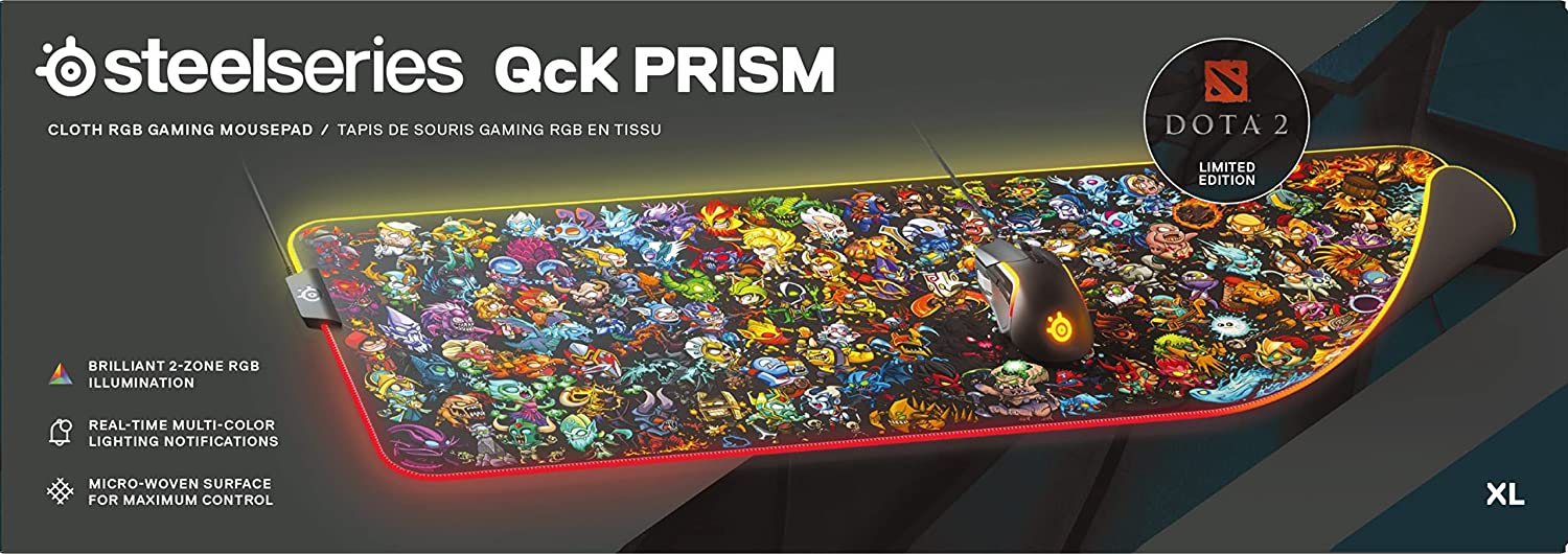 Steelseries Qck Prism XL dota 2 edition