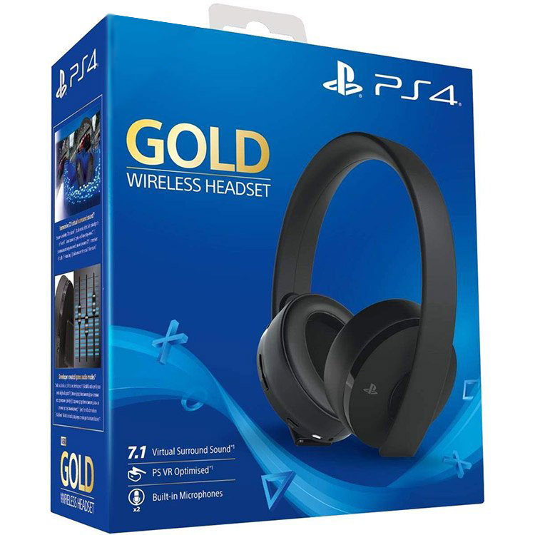 Wireless Headset Gold